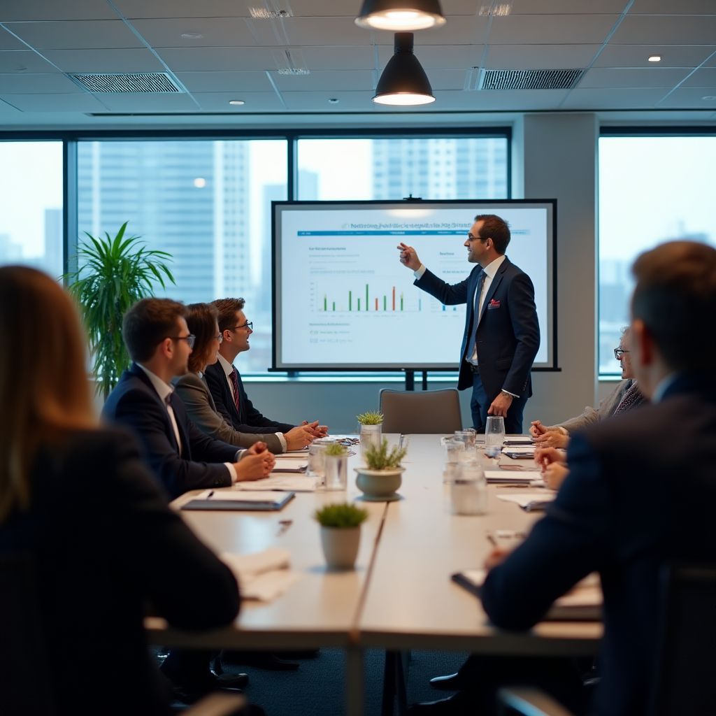 Workshop de treinamento empresarial