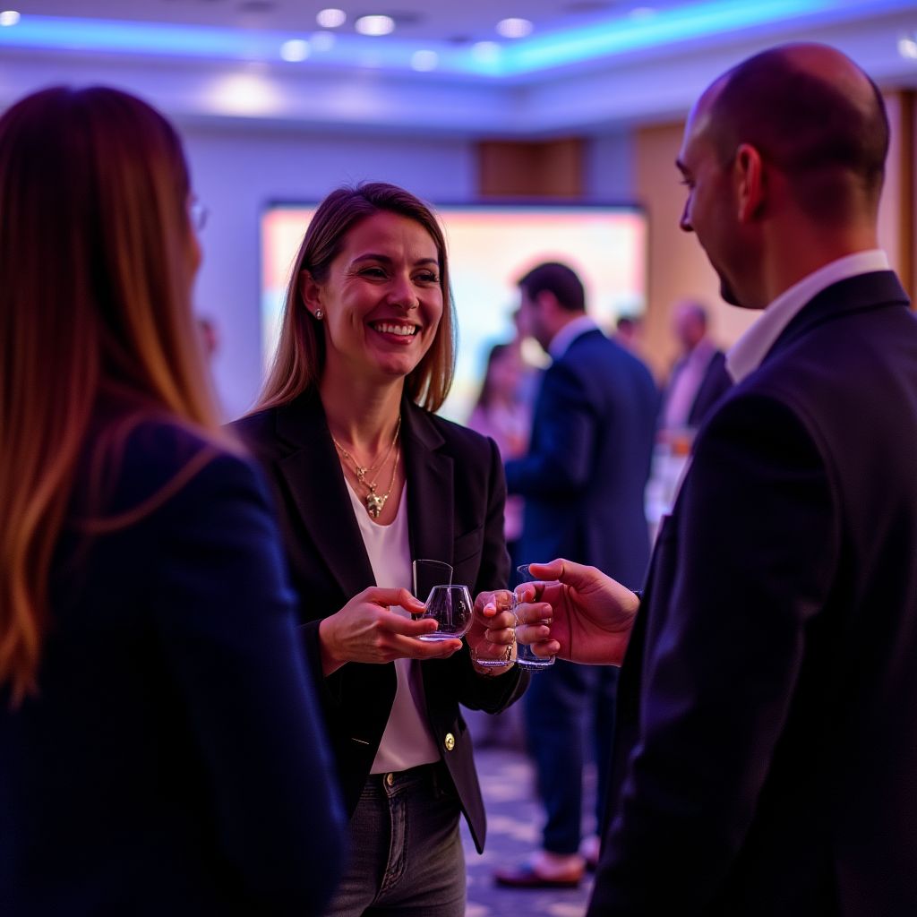Evento de networking empresarial